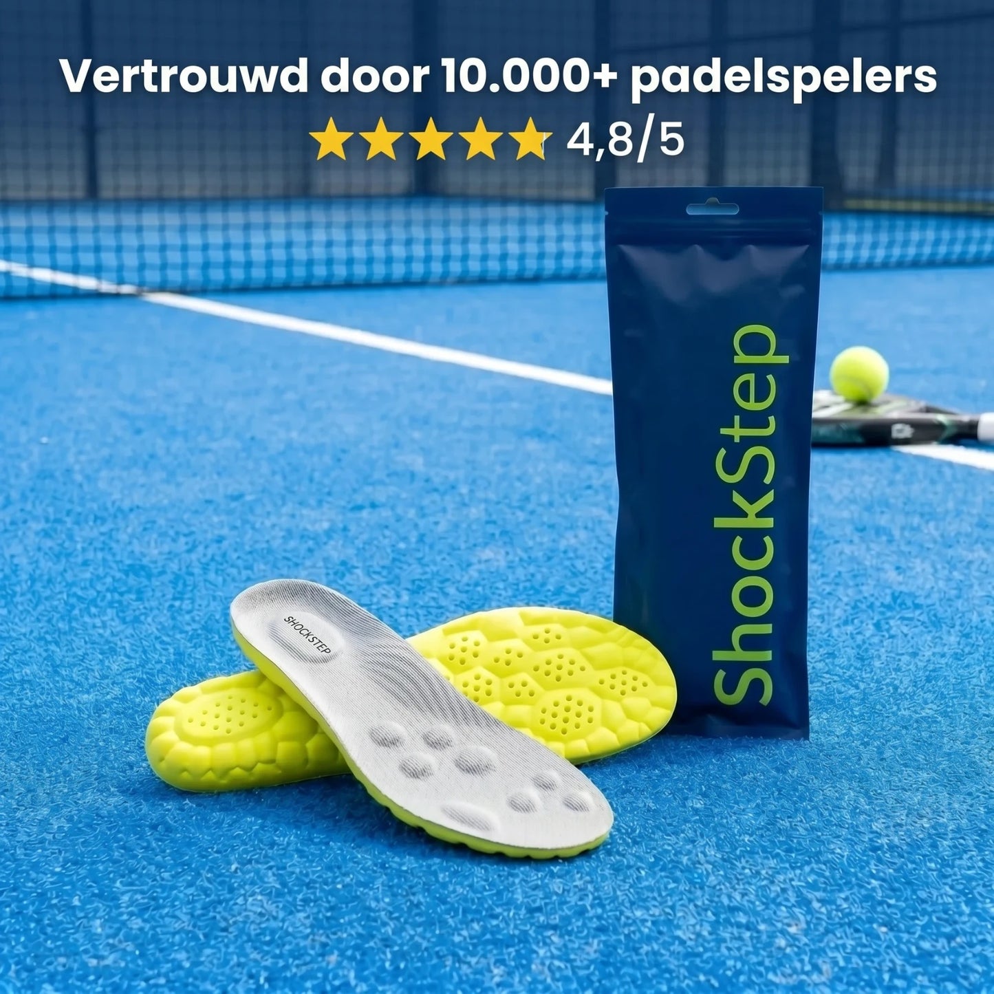 Padel ShockStep™ Inlegzolen