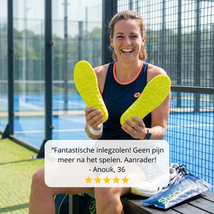 Padel ShockStep™ Inlegzolen